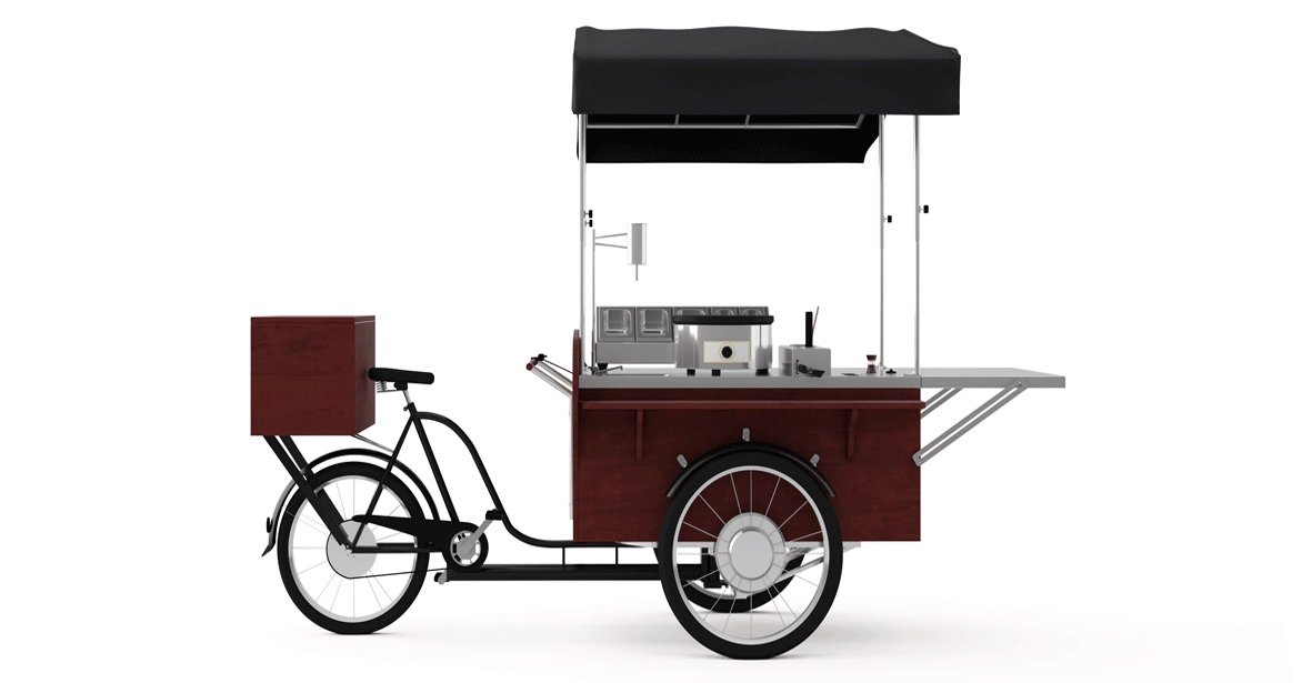 Dreirädriges Verkaufsrad